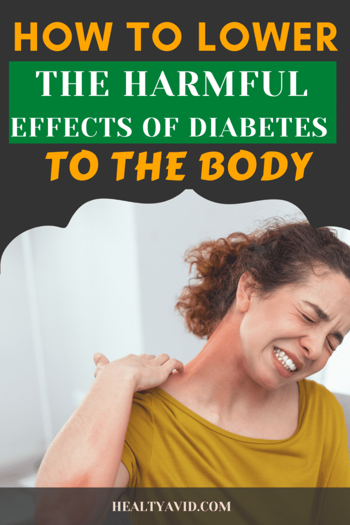 harmful effects of diabetes