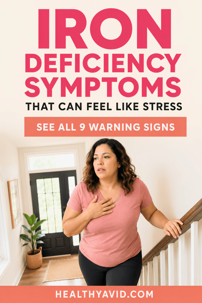 iron deficiency symptoms