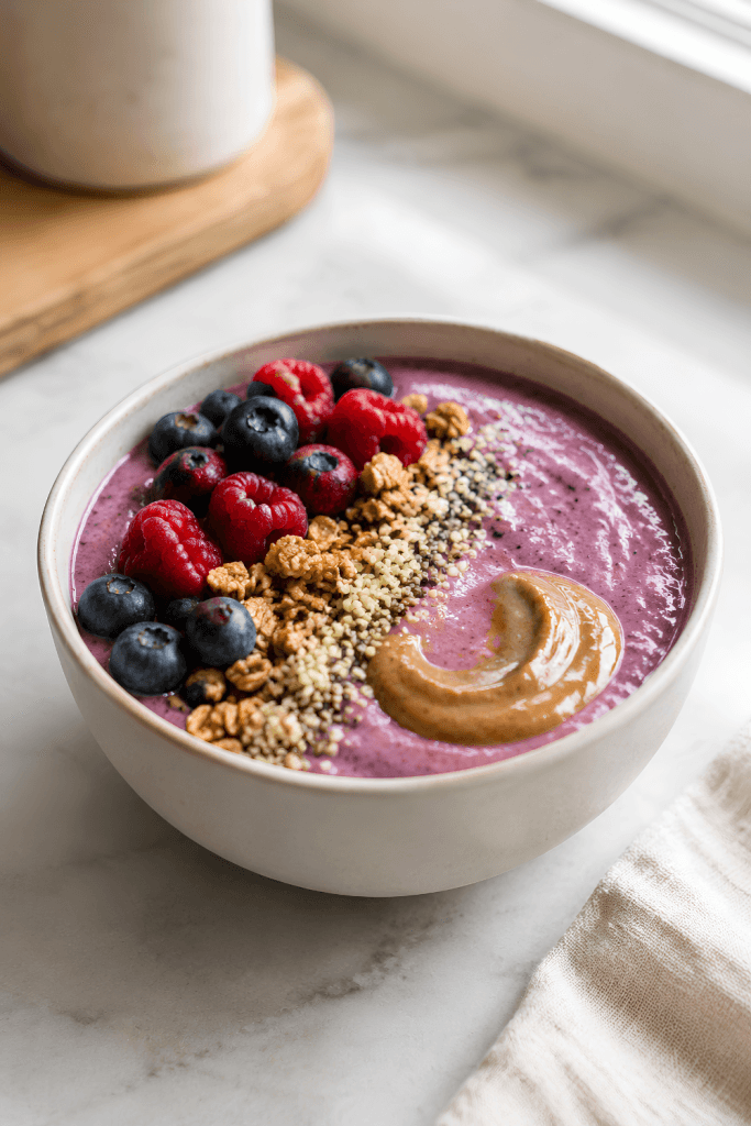 Berry Protein Smoothie Bowl
