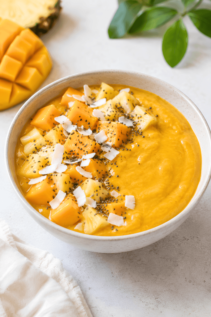 Mango Turmeric Smoothie Bowl