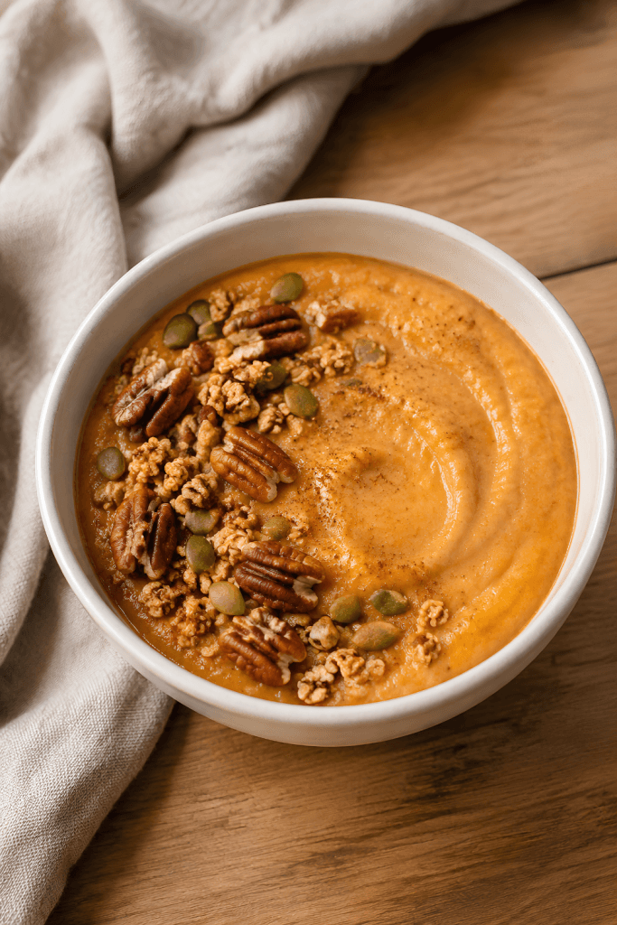 Pumpkin Spice Smoothie Bowl