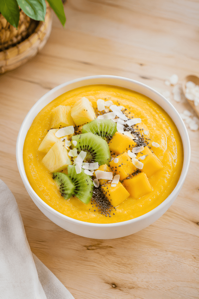 Tropical Mango Smoothie Bowl